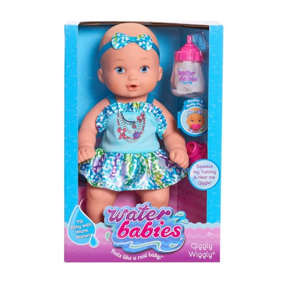 Water Babies Teal Giggly Wiggly Doll